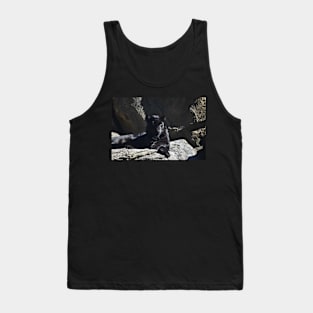 Melanistic African Leopard Tank Top